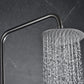Colonna doccia termostatica Monza black