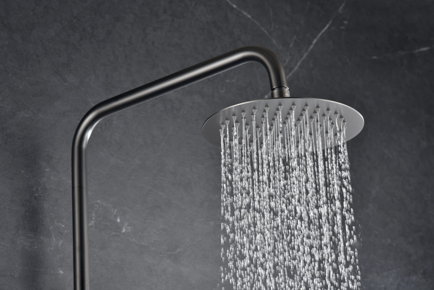 Colonna doccia termostatica Monza black
