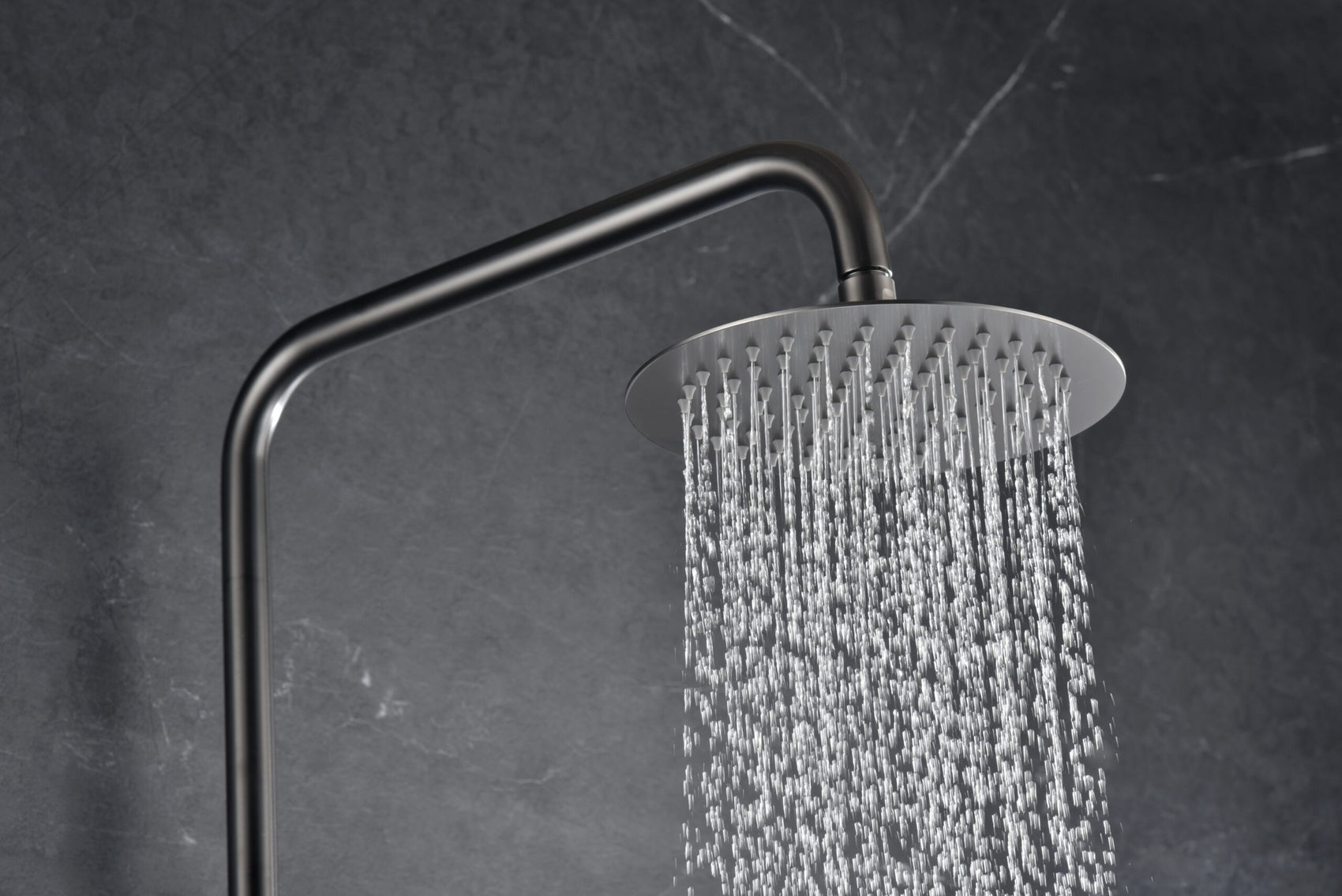 Colonna doccia termostatica Monza black