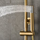 Colonna doccia termostatica Monza oro sp