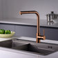 Miscelatore lavello Malta oro rosa spazz