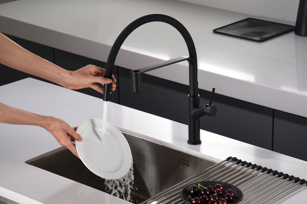 rubinetto cucina sena nero opaco design elegante e resistenza superiore acquista ora