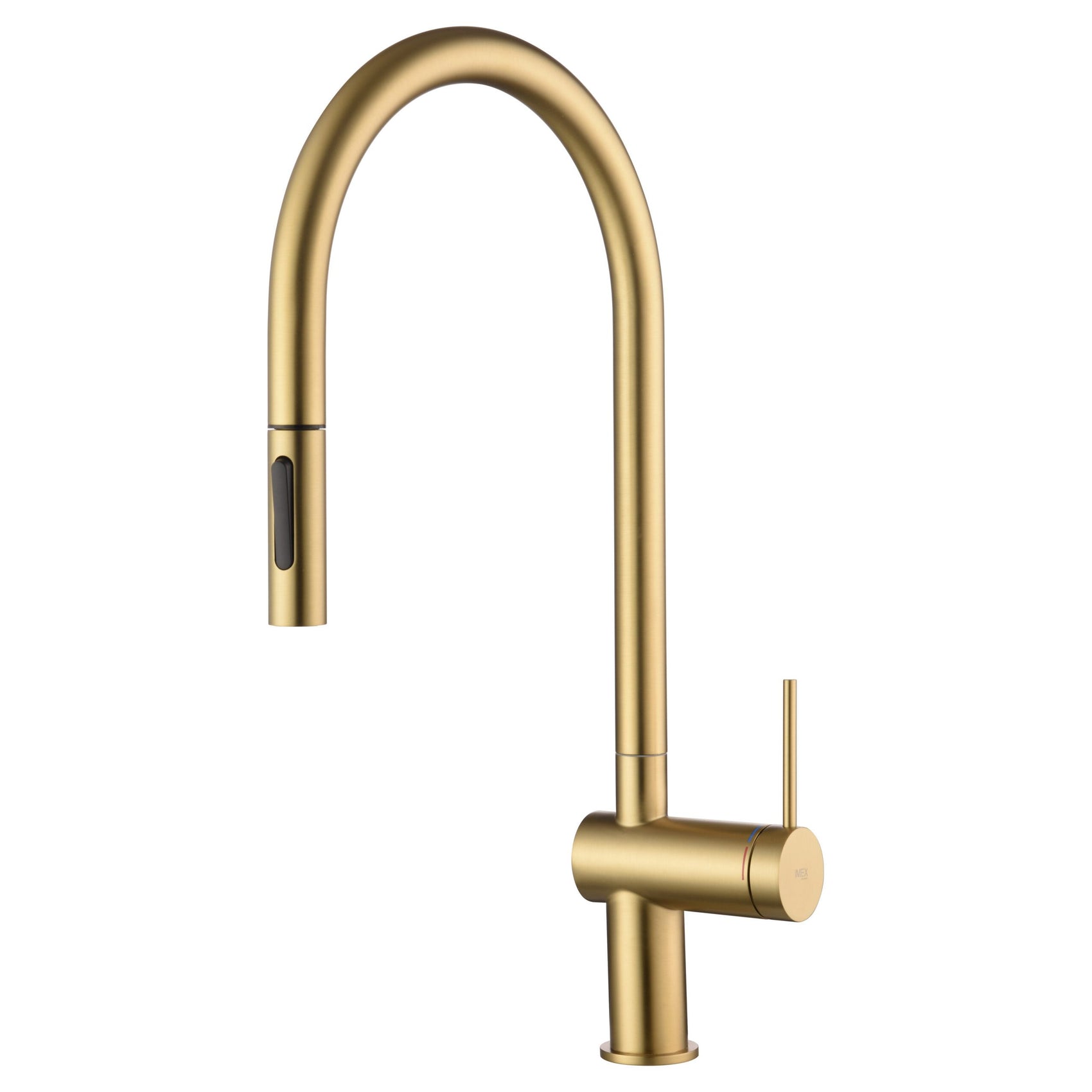 Miscelatore lavello Berna oro spazzolato