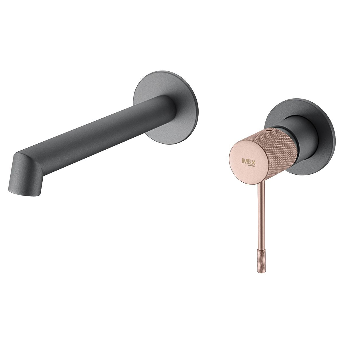 Miscelatore incasso lavabo Line grigio o