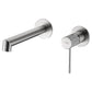Miscelatore incasso lavabo Line nikel sp