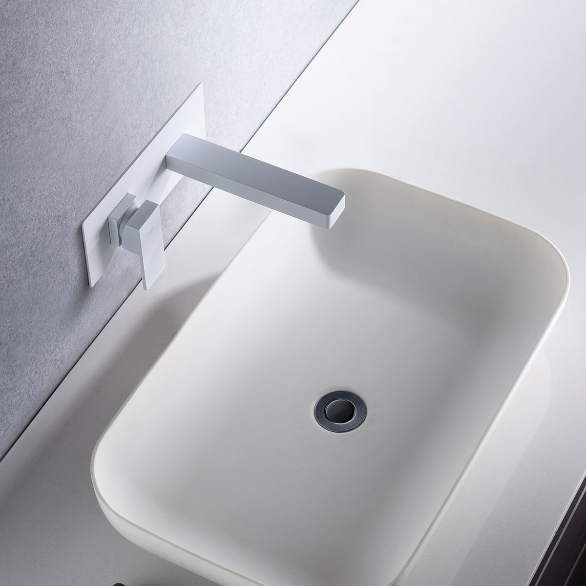 Miscelatore incasso lavabo Suiza bianco