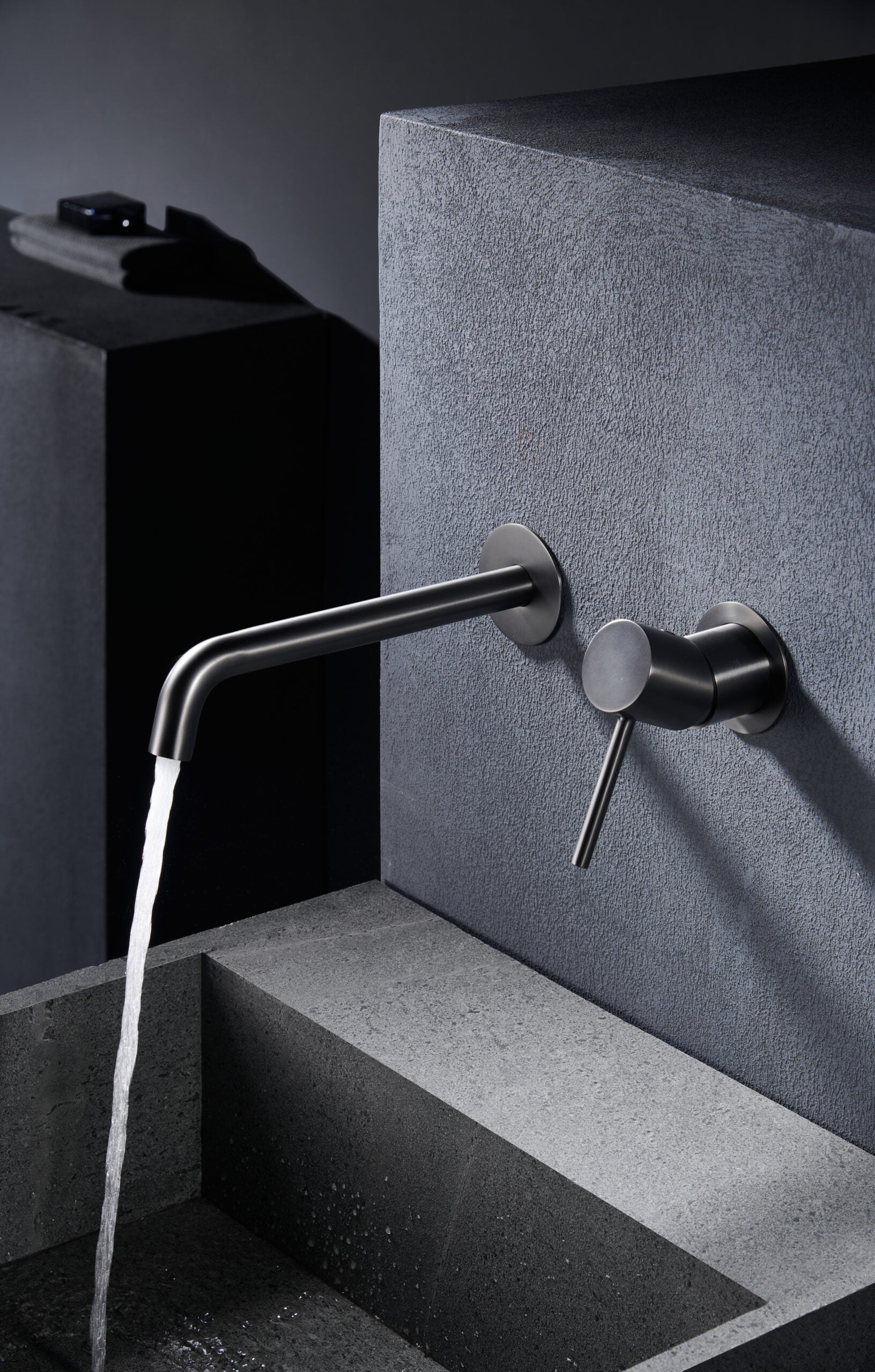 Miscelatore incasso lavabo Monza black g