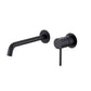 Miscelatore incasso lavabo Monza nero op
