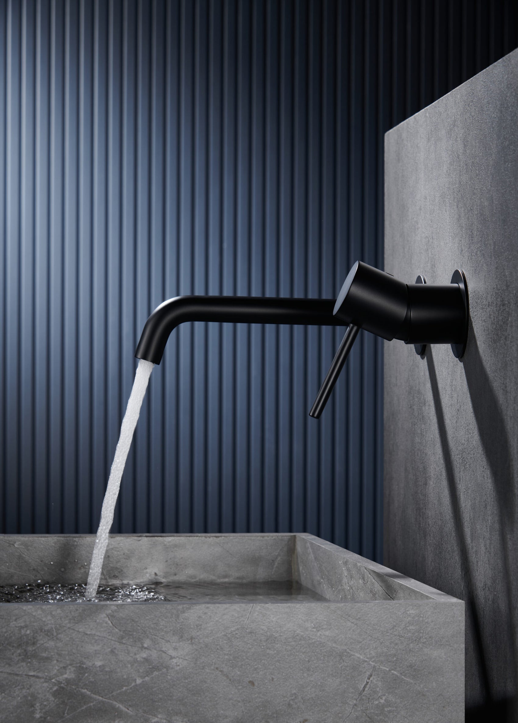 Miscelatore incasso lavabo Monza nero op