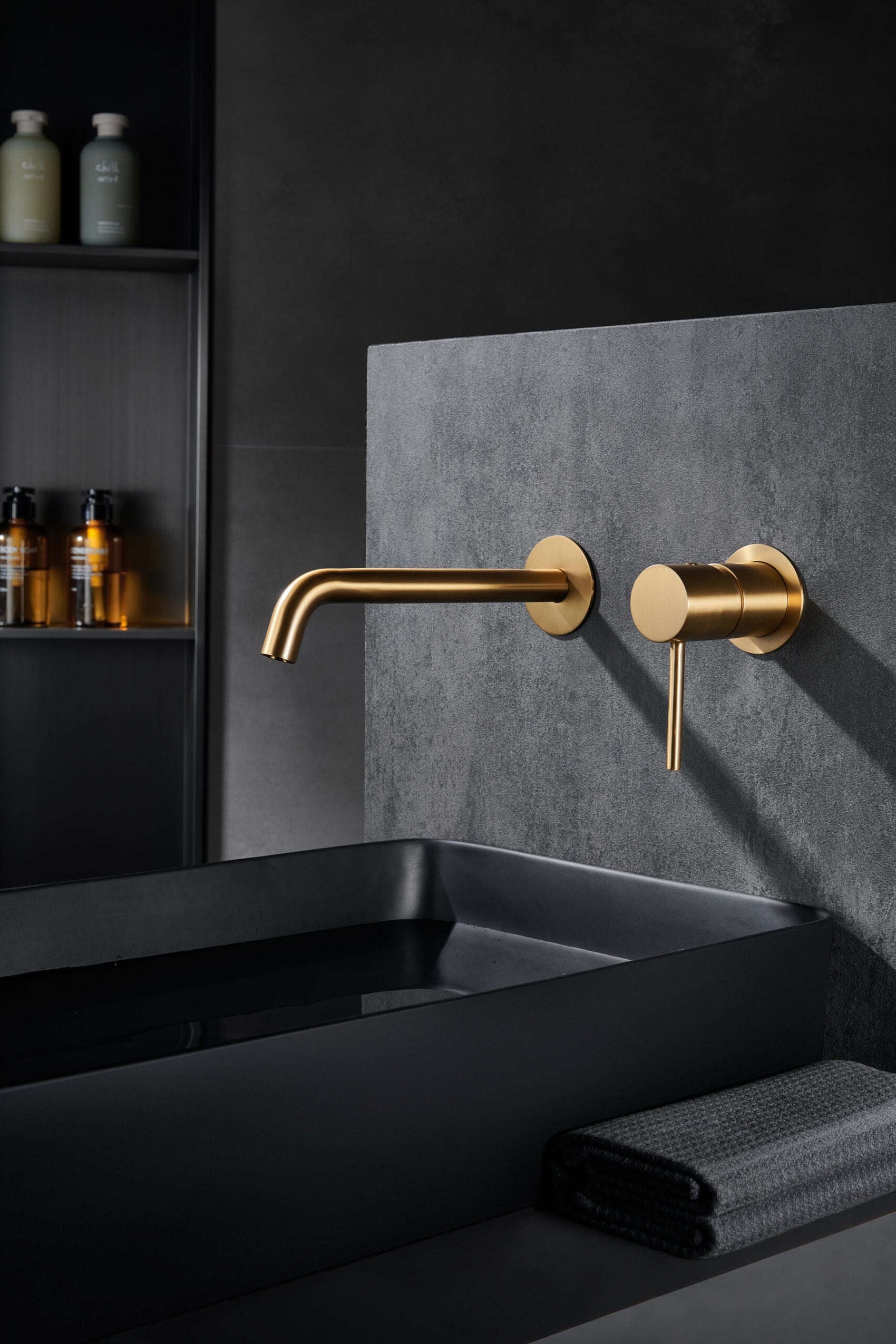 Miscelatore incasso lavabo Monza oro spa