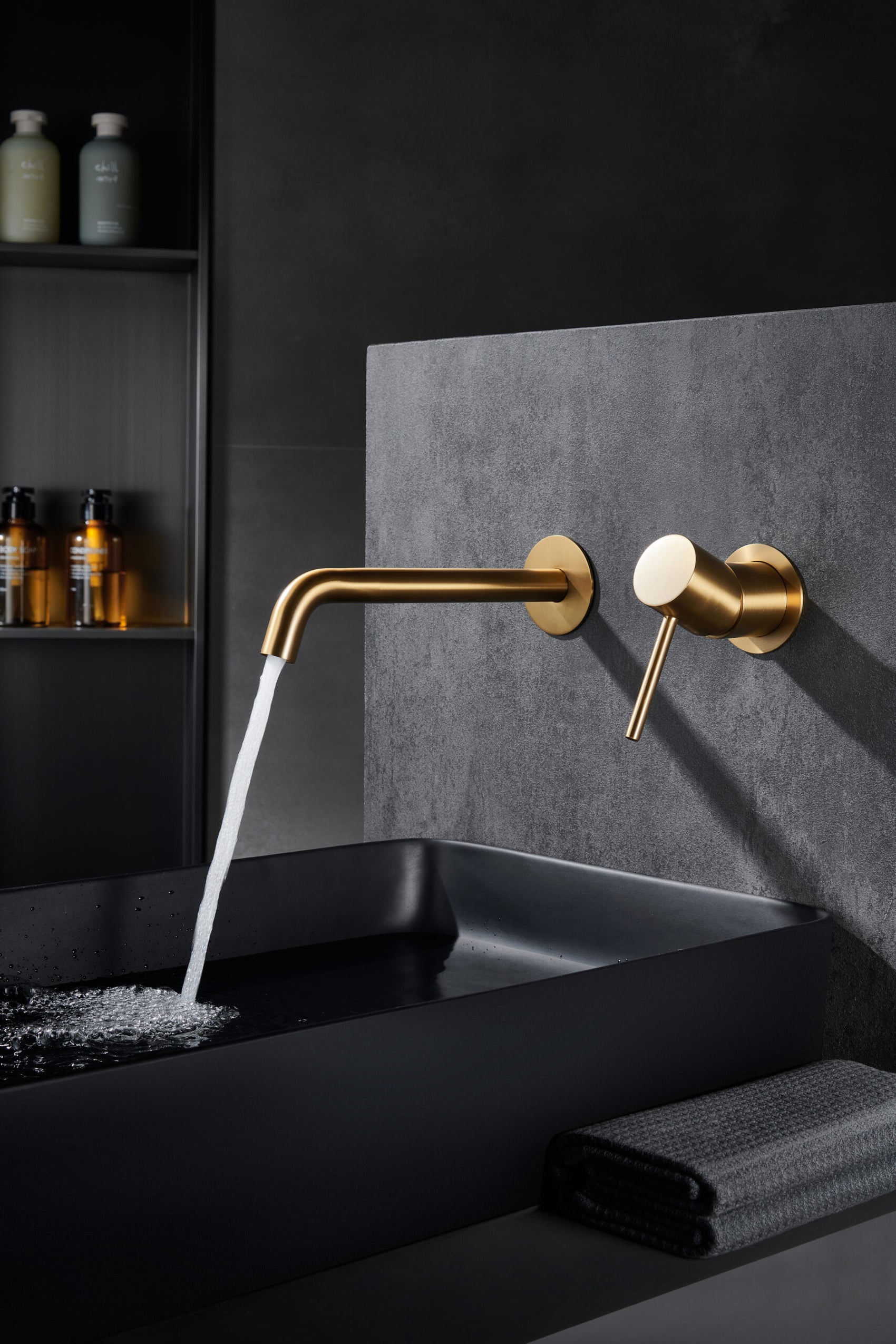 Miscelatore incasso lavabo Monza oro spa