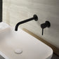 Miscelatore incasso lavabo Etna nero opa