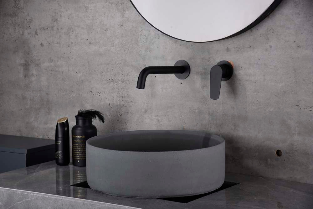 Miscelatore incasso lavabo Belgica nero