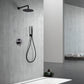 Kit incasso doccia miscelatore Line blac