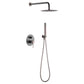 Kit incasso doccia miscelatore Line grig