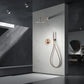 Kit incasso doccia miscelatore Line oro