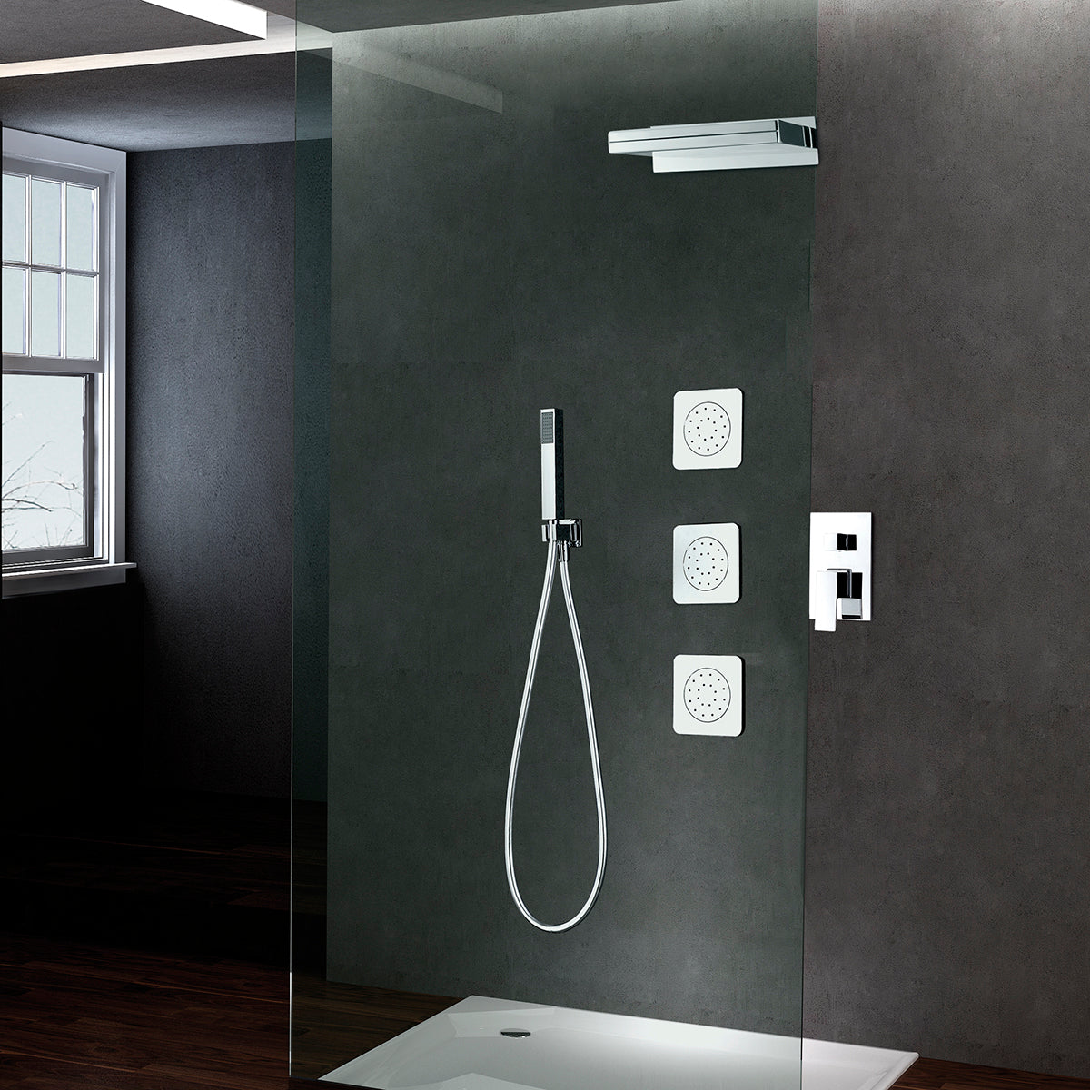 Kit incasso doccia miscelatore Formenter