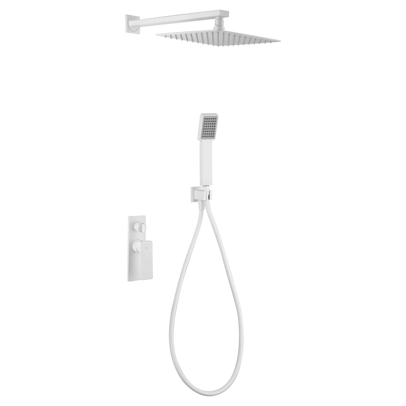 Kit incasso doccia miscelatore Fiyi bian