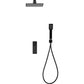 Kit incasso doccia miscelatore Fiyi nero