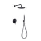 Kit incasso doccia miscelatore Monza ner