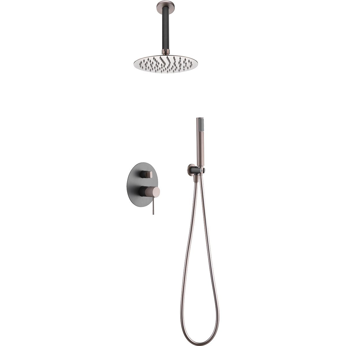 Kit incasso doccia miscelatore Line grig