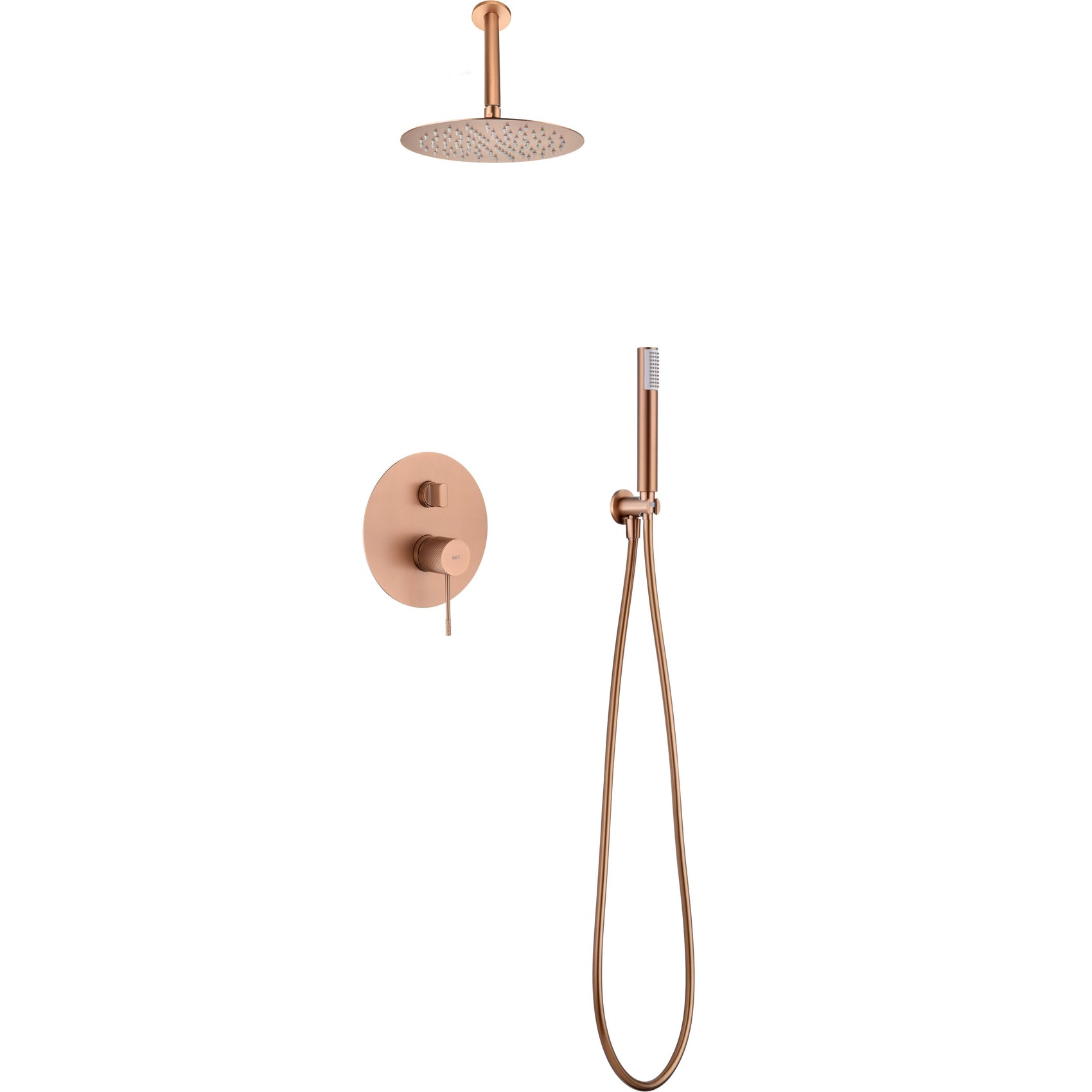 Kit incasso doccia termostatico Line oro