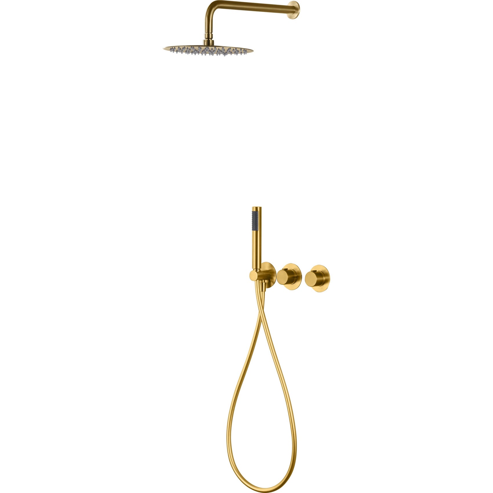 Kit incasso doccia miscelatore Assen oro