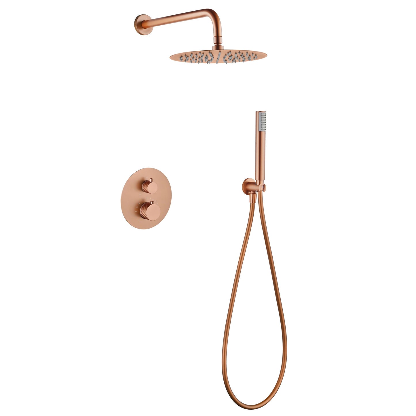 SET DOCCIA TERMOSTATICO DA INCASSO ORO R
