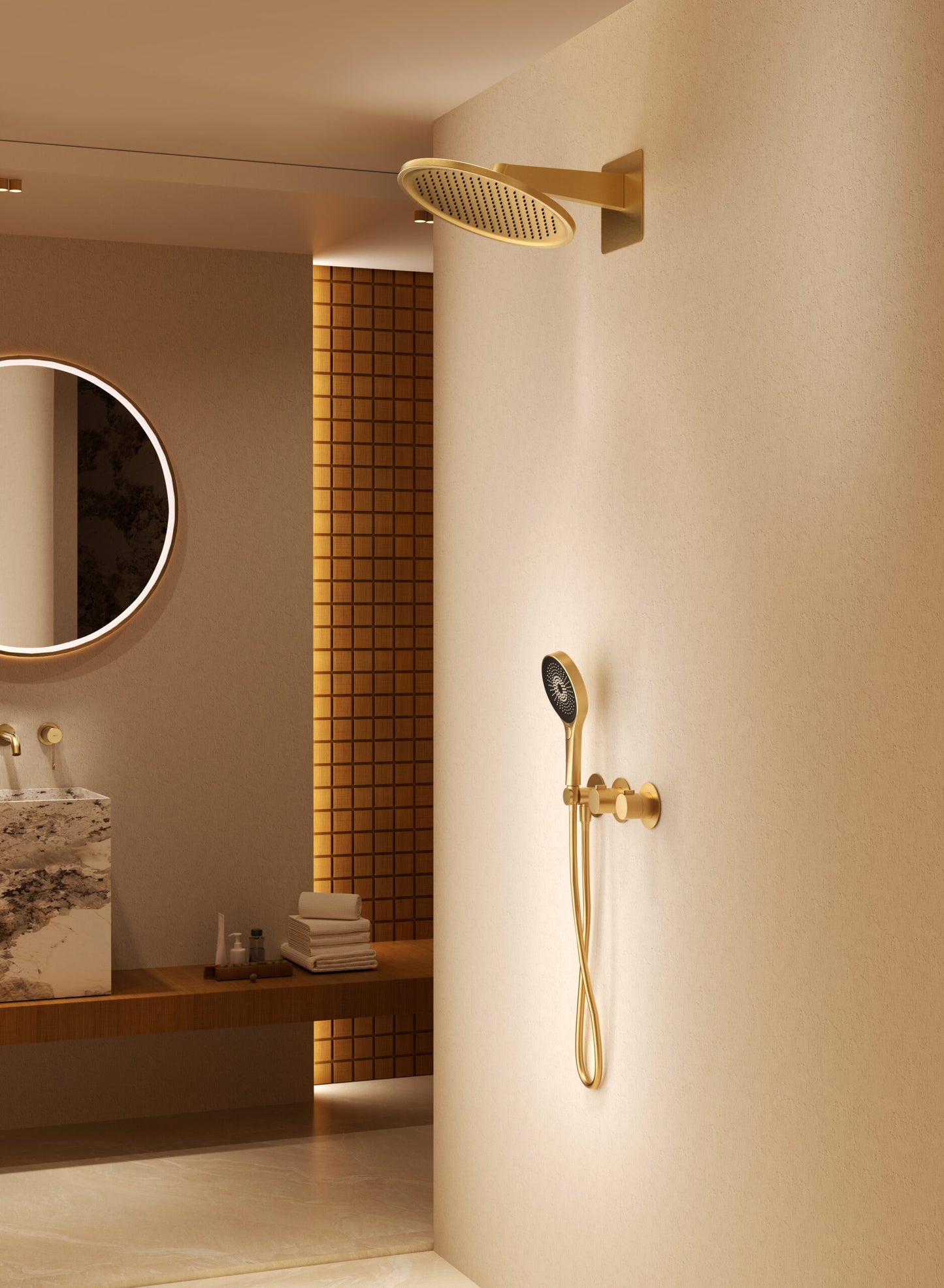 SET DOCCIA TERMOSTATICO DA INCASSO BOLON
