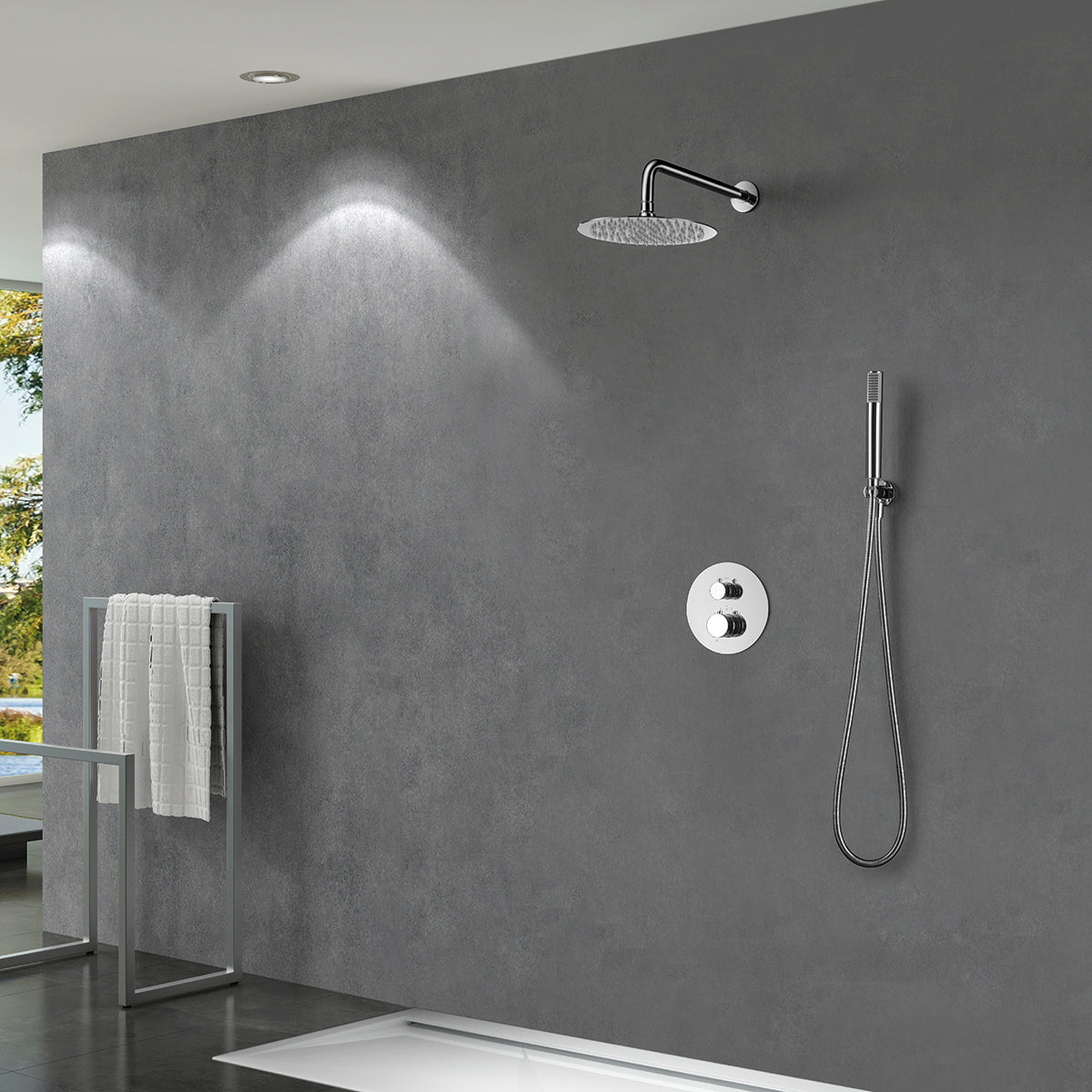 Kit incasso doccia termostatico Line