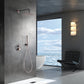 Kit incasso doccia termostatico Line gri
