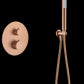Kit incasso doccia termostatico Line oro