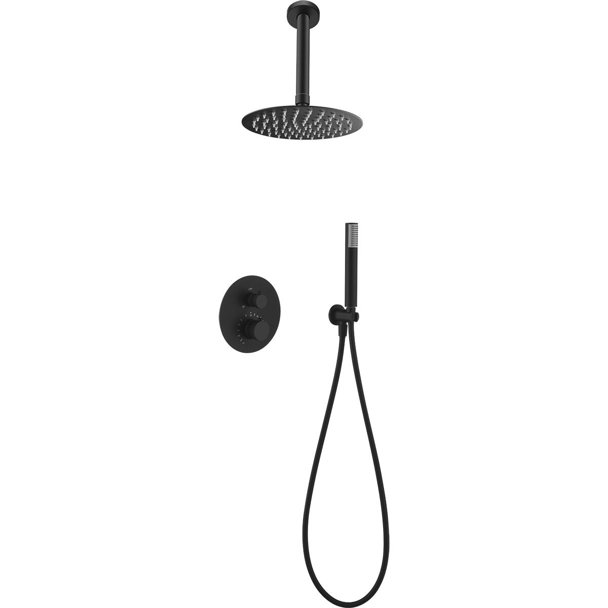 Kit incasso doccia termostatico Line ner