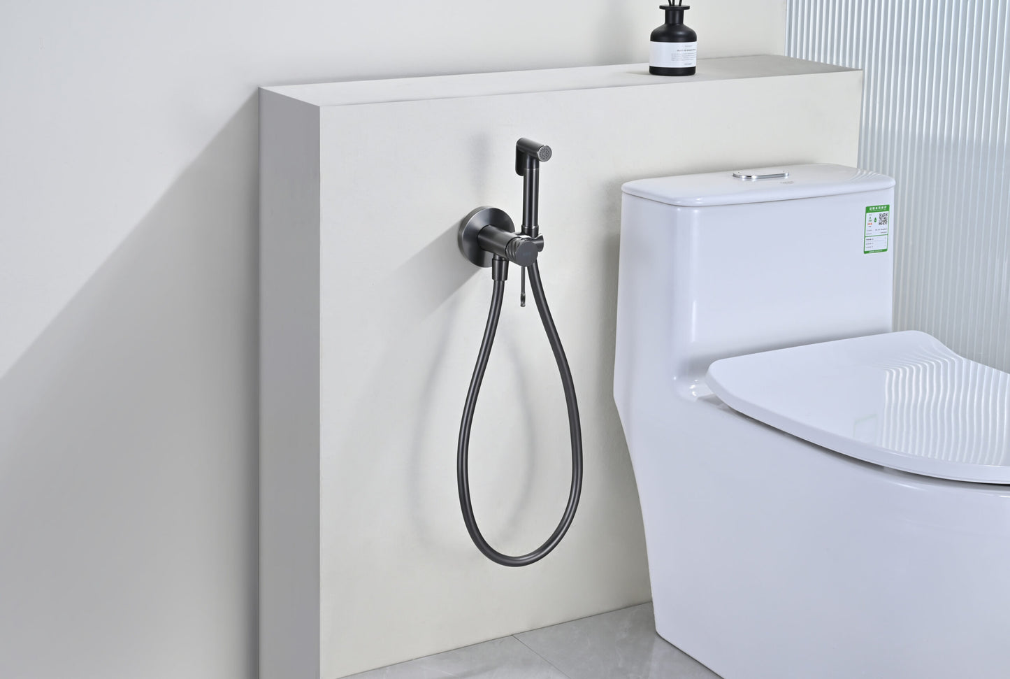 MISCELATORE BIDET BLESS NERO GUN METAL