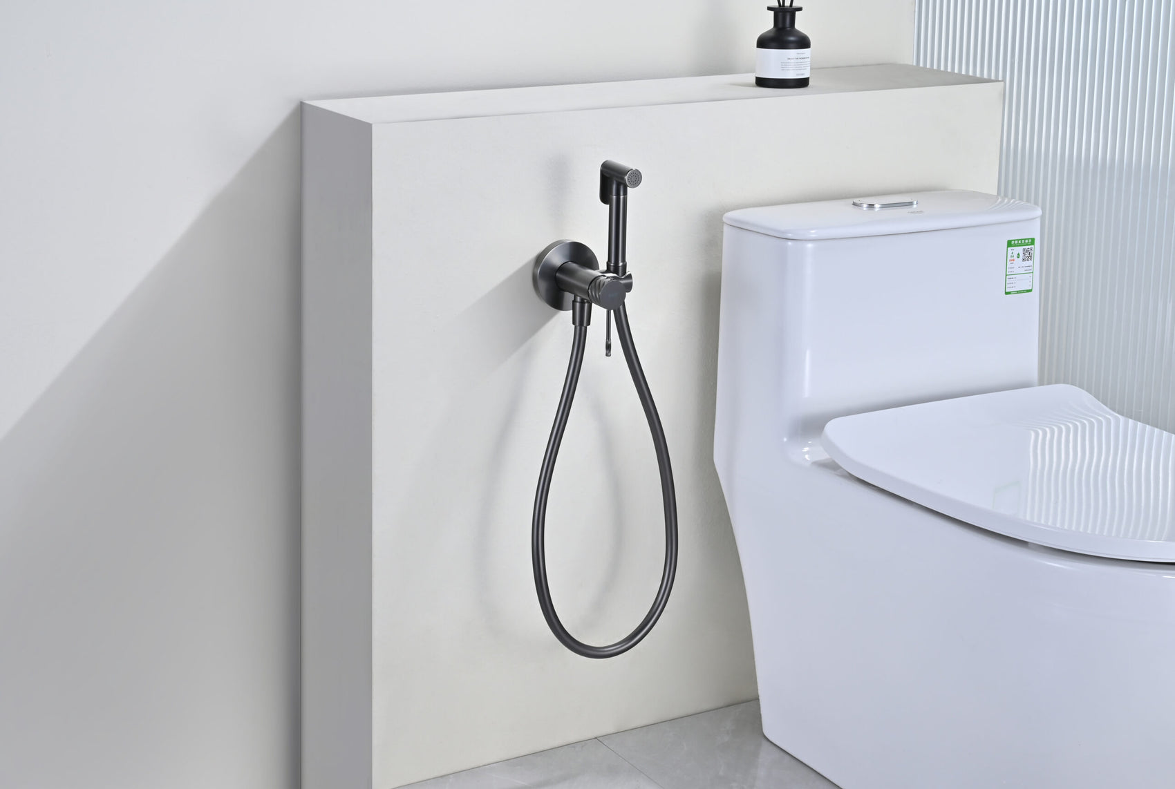 MISCELATORE BIDET BLESS NERO GUN METAL