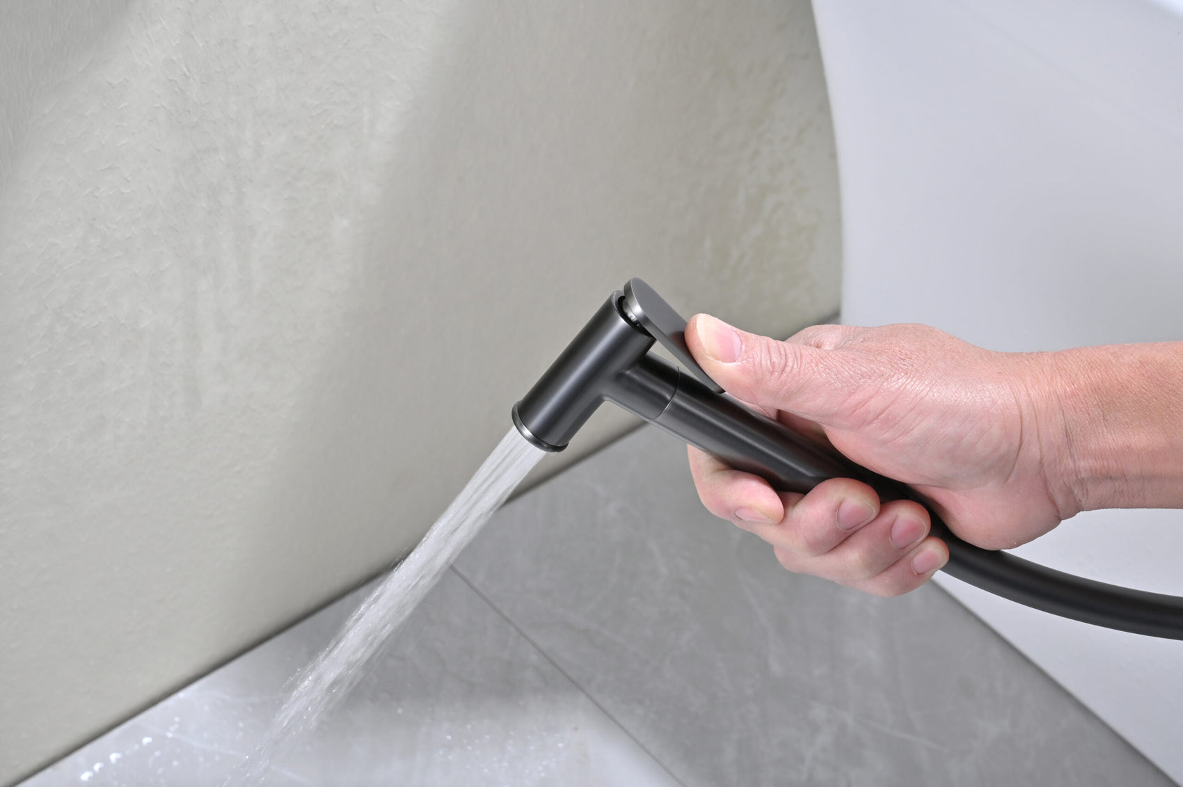 MISCELATORE BIDET BLESS NERO GUN METAL