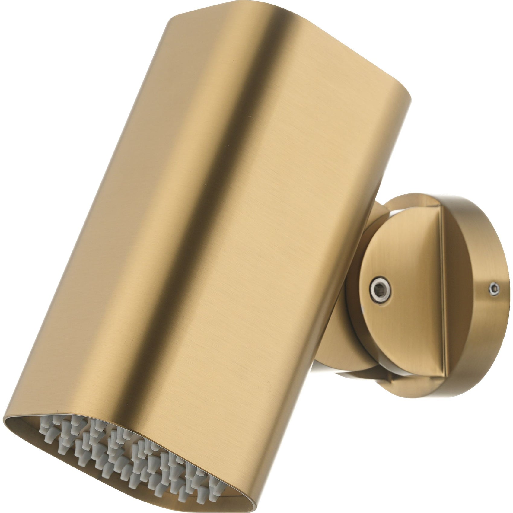 SPRAY QUADRATO 8X8cm TUBO DOCCIA ORO BRI