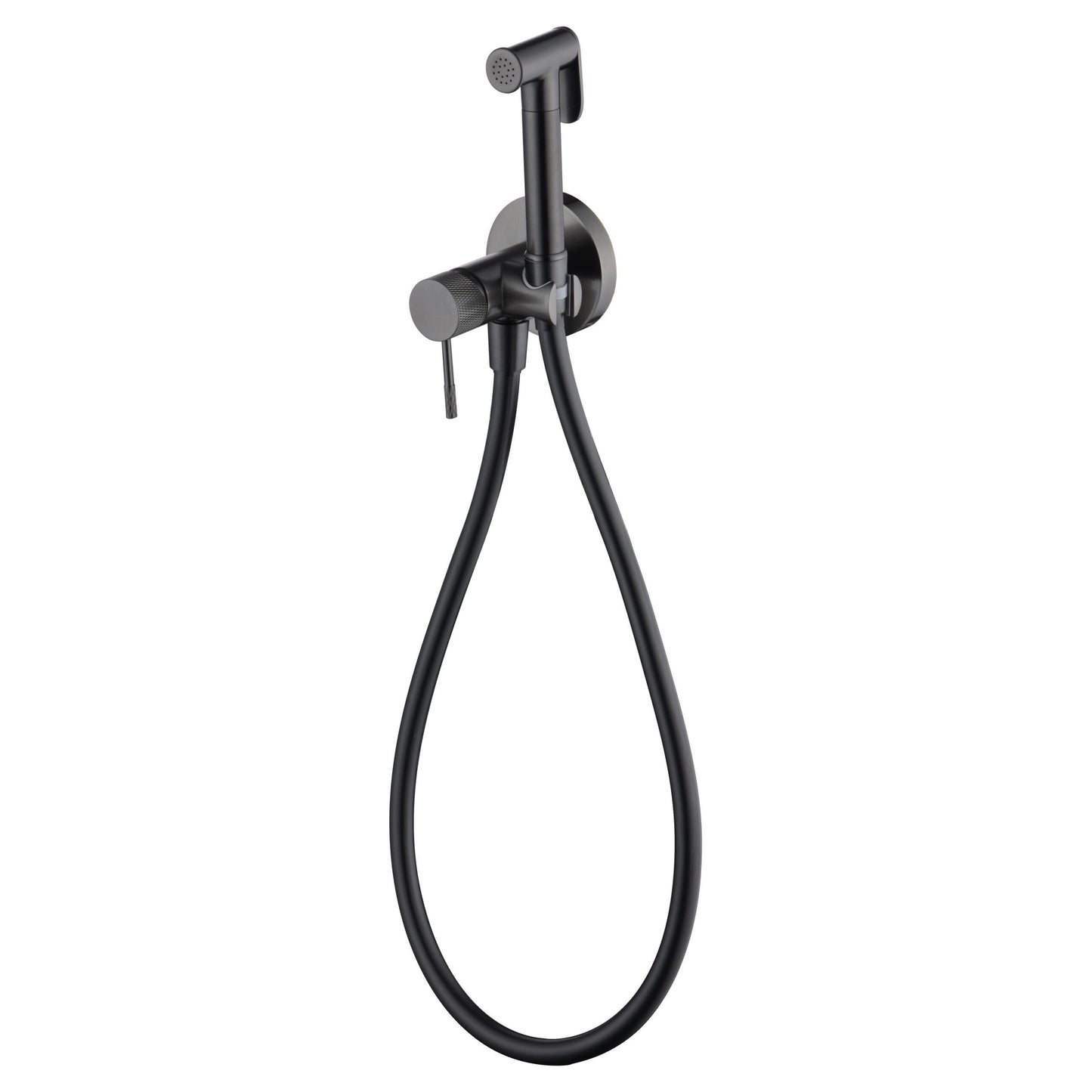 Miscelatore incasso bidet Line black gun