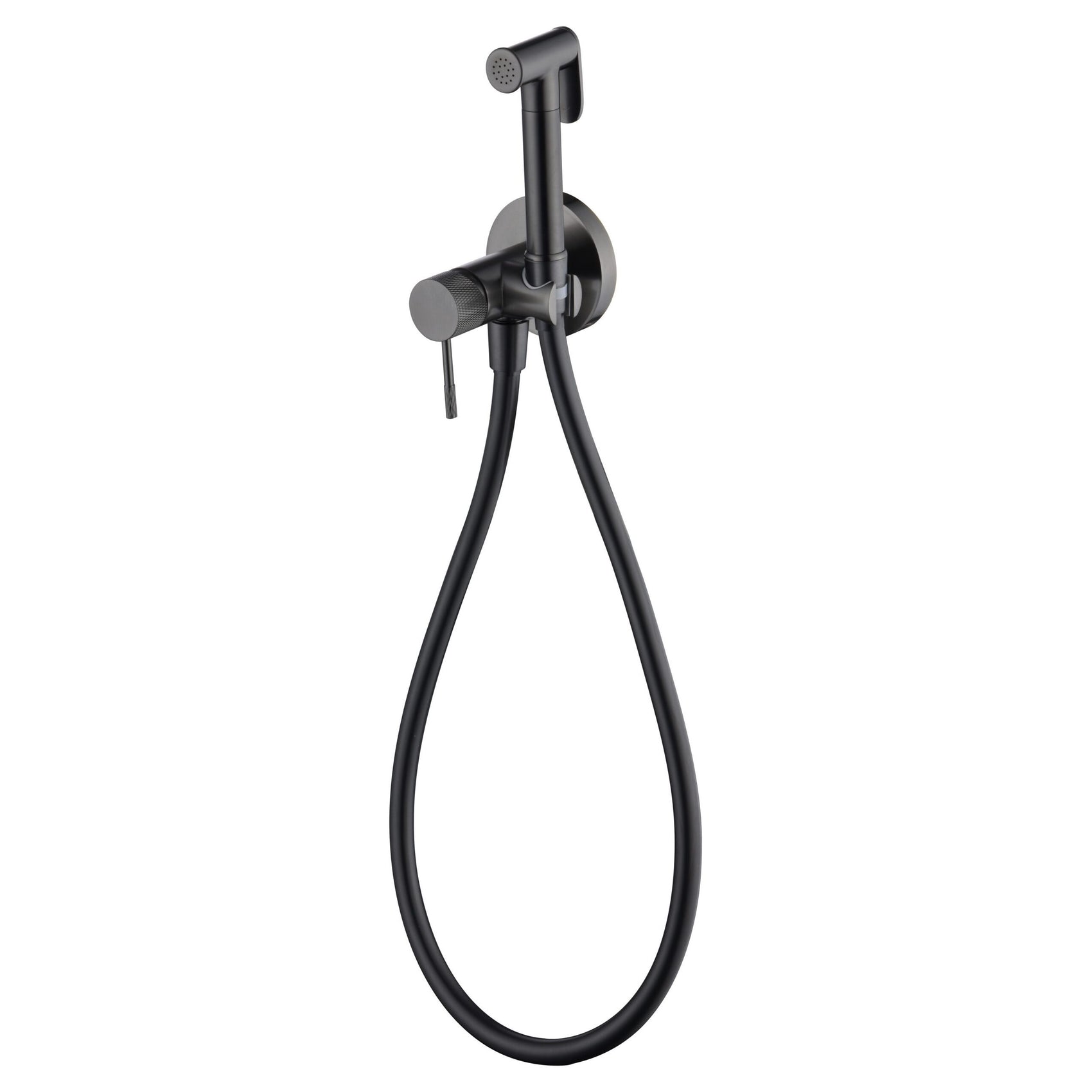 Miscelatore incasso bidet Line black gun
