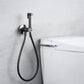Miscelatore incasso bidet Line black gun