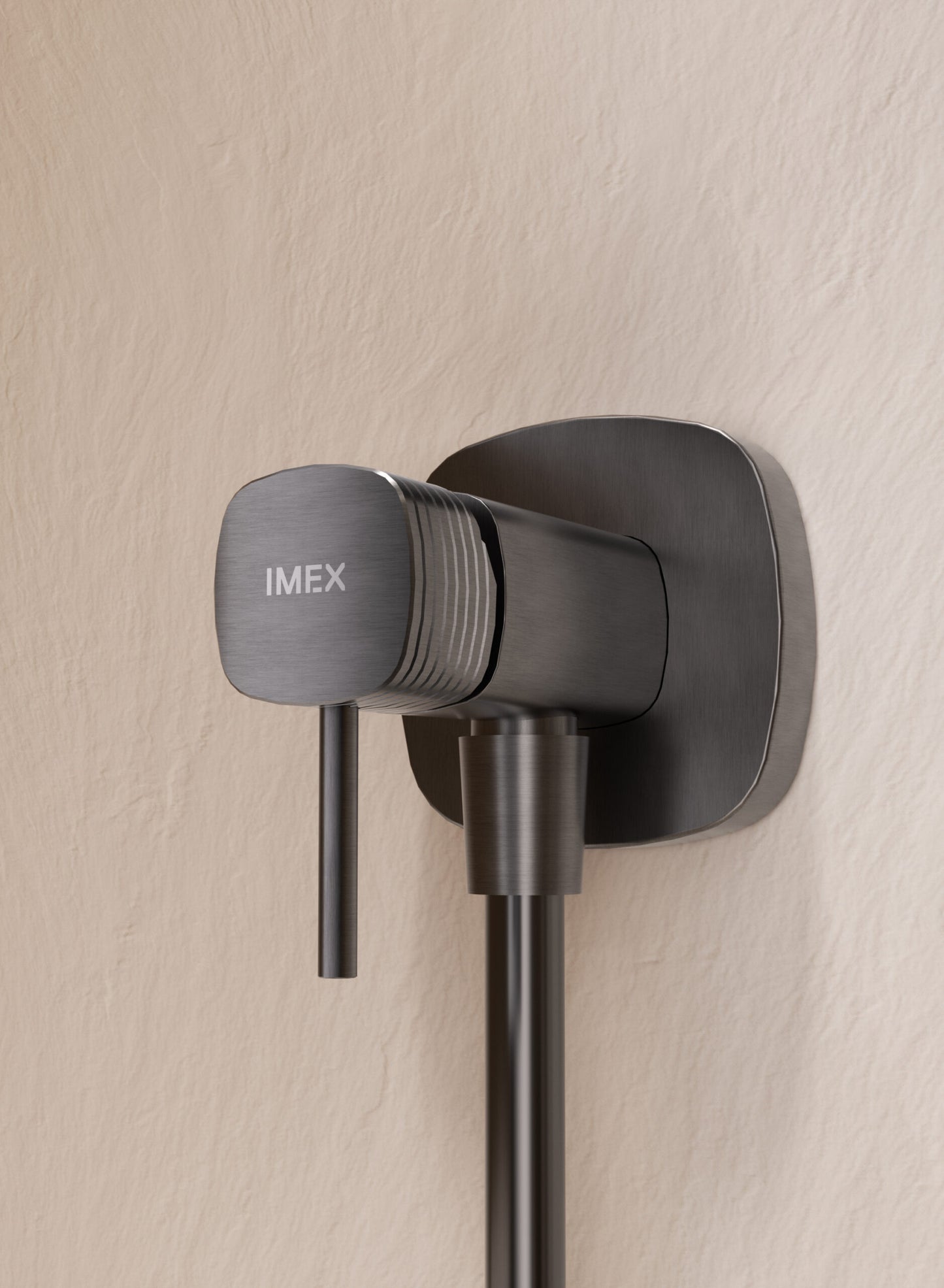 RUBINETTO BIDET FIRENZE NERO GUN METAL