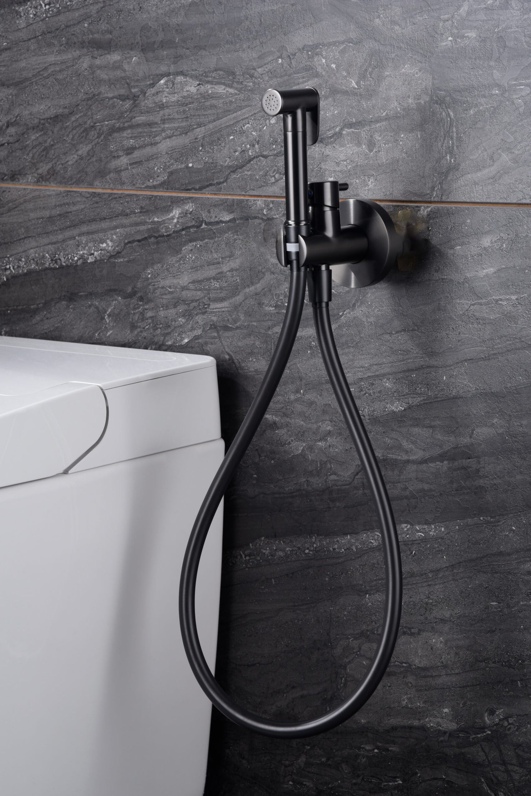 Miscelatore incasso bidet Monza black gu