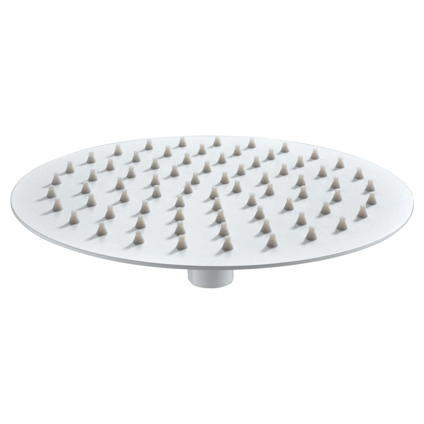 Soffione tondo Ø25 cm bianco opaco