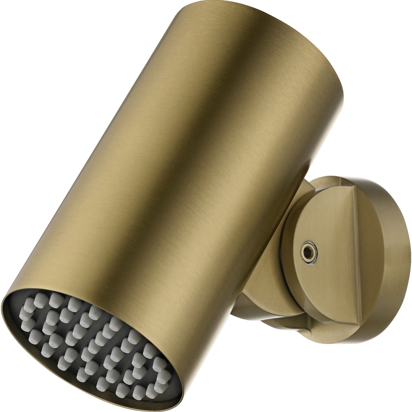 SPRUZZATORE TONDO Ø8cm TUBO DOCCIA ORO B