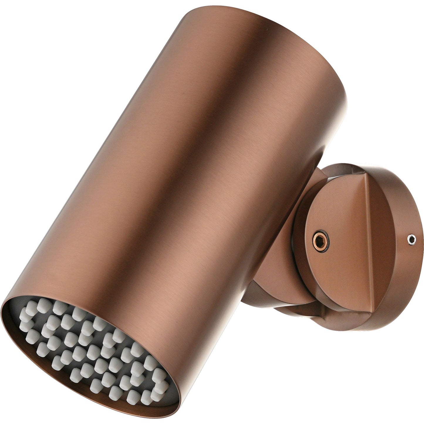SPRUZZATORE TONDO Ø8cm TUBO DOCCIA ORO R