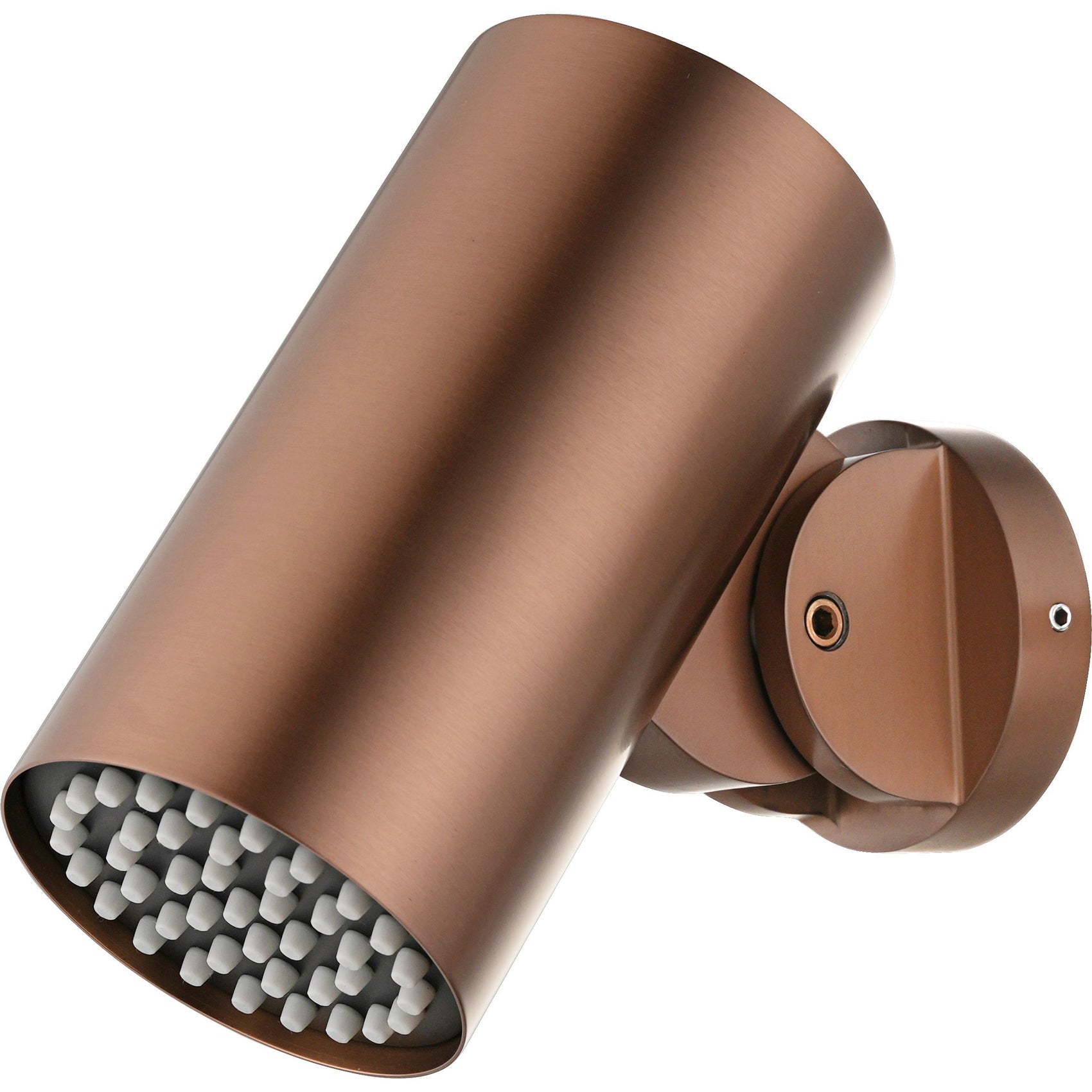 SPRUZZATORE TONDO Ø8cm TUBO DOCCIA ORO R