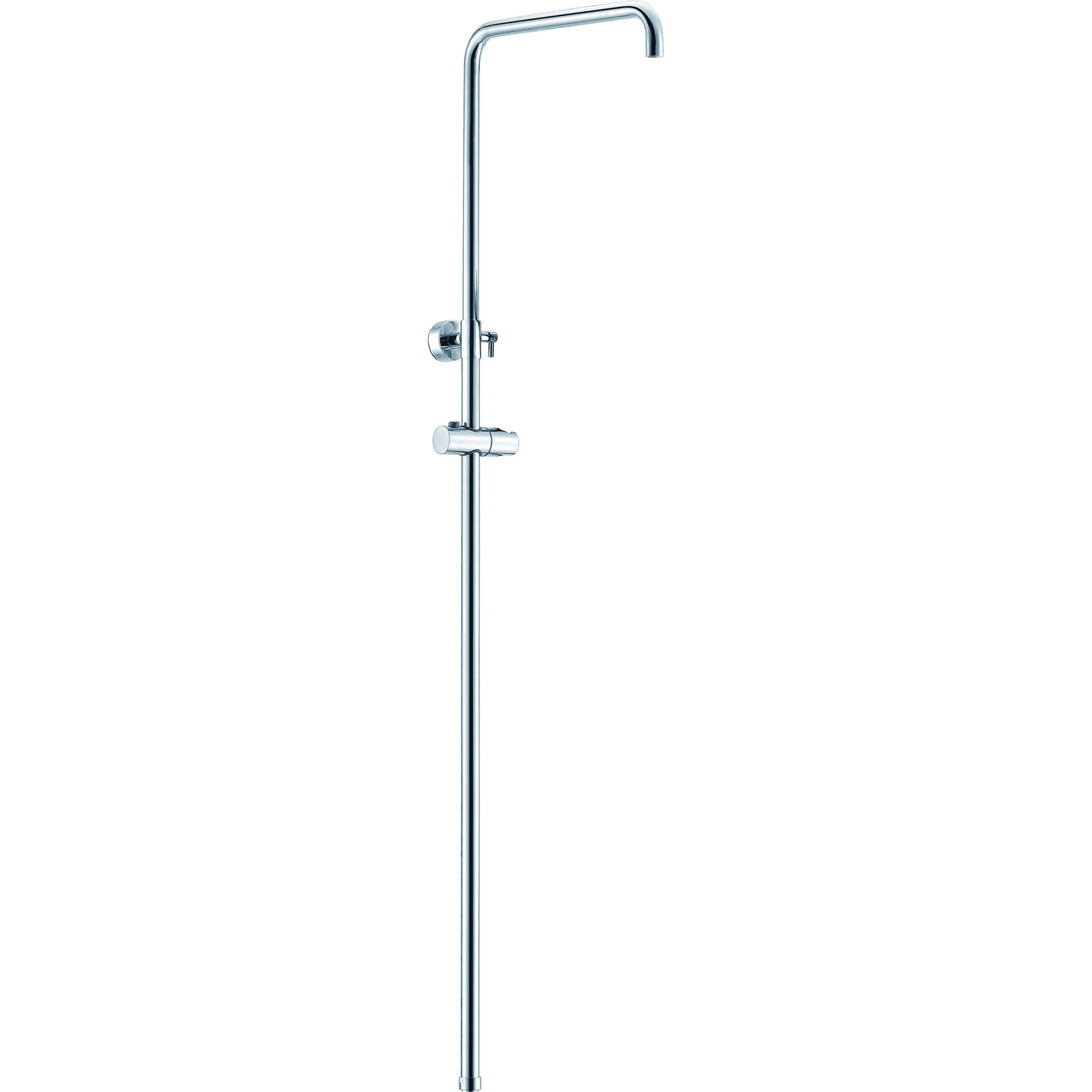 Saliscendi da doccia tonda 115-165cm