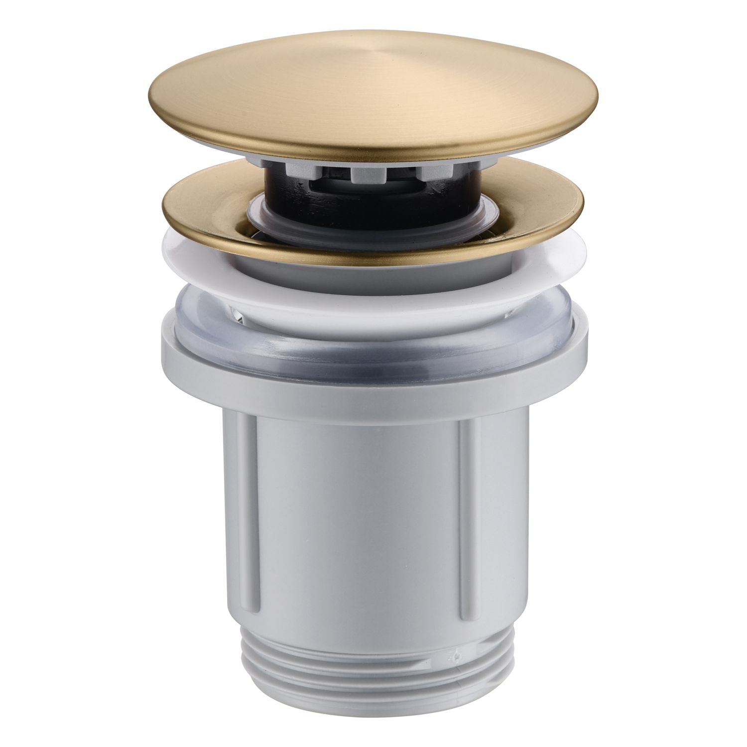 Scarico click-clack PVC oro spazzolato