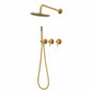 Kit doccia incasso 25 cm oro rosa eleganza e qualita acquista ora