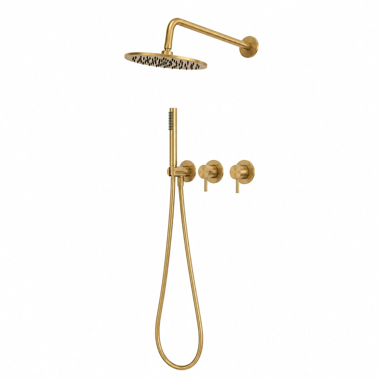 Kit doccia incasso 25 cm oro rosa eleganza e qualita acquista ora